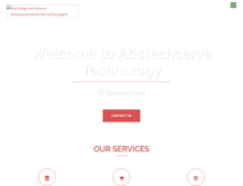 Tablet Screenshot of abctechserve.com